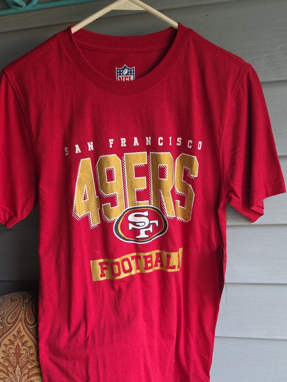 NFL San Francisco 49ers Kids Red Graphic Tee